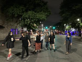 a night out in downtown austin